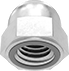 Image of Product. Bottom orientation. Cap Nuts. Sealing Cap Nuts.