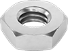 Narrow-Profile Hex Nuts