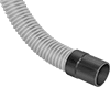 Static-Dissipative Duct Hose with Fittings Attached for Wood Chips and Plastic Pellets