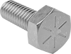 Left-Hand-Thread Steel Hex Head Screws