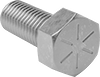 Left-Hand-Thread Steel Hex Head Screws
