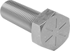 Left-Hand-Thread Steel Hex Head Screws