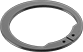 Image of Product. Front orientation. Retaining Rings. Tight-Clearance Inverted External Retaining Rings.