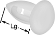 Image of Product. Front orientation. Contains Annotated. Arrow Shank. Reusable Push-In Rivets.