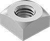 Metric 18-8 Stainless Steel Square Nuts
