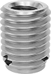 Image of Product. Bottom orientation. Threaded Inserts. Tapping Threaded Inserts for Soft Metal.
