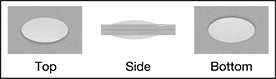 Image of ProductInUse. Installed. Top orientation. Contains Annotated, Border. Interlocking Shank. Two-Piece Push-In Rivets.
