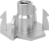 Strong-Grip Tee-Nut Threaded Inserts for Softwood
