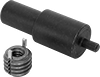 Key-Locking Threaded Inserts with Installation Tools