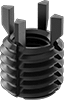 Black-Phosphate Steel Key-Locking Inserts