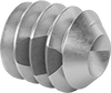 Thread-Locking Stainless Steel Cup-Tip Set Screws
