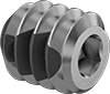 Thread-Locking Stainless Steel Cup-Tip Set Screws