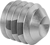 Thread-Locking Stainless Steel Cup-Tip Set Screws