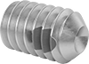 Thread-Locking Stainless Steel Cup-Tip Set Screws