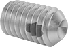 Thread-Locking Stainless Steel Cup-Tip Set Screws