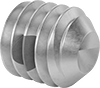 Thread-Locking Stainless Steel Cup-Tip Set Screws