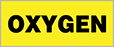 Image of Product. Front orientation. Labels. Liquid and Gas Storage Labels , Oxygen.