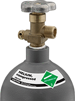 Image of ProductInUse. Front orientation. Labels. Liquid and Gas Storage Labels for Gas Cylinder Shoulders .