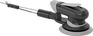 Image of Product. Top orientation. Sanders. Static-Control Swirl-Free Air-Powered Disc Sanders.