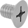 Steel Phillips Flat Head Screws