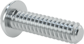 Image of Product. Back orientation. Steel Decorative Round Head Slotted Screws, 6-32 Thread Size, 1/2" Long.
