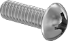 Steel Decorative Round Head Phillips Screws