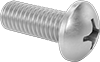Steel Round Head Phillips Screws