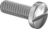 Steel Pan Head Slotted Screws