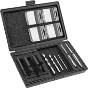 Image of Product. Front orientation. Threaded Inserts. Helical Threaded Insert Assortments with Installation Tools.