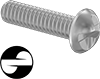 Stainless Steel Tamper-Resistant One-Way Round Head Screws