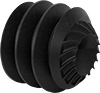 Serrated-Locking Steel Cup-Tip Set Screws