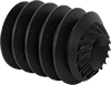 Serrated-Locking Steel Cup-Tip Set Screws