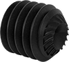 Serrated-Locking Steel Cup-Tip Set Screws