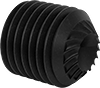 Serrated-Locking Steel Cup-Tip Set Screws