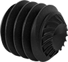 Serrated-Locking Steel Cup-Tip Set Screws