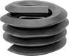 Screw-Locking Helical Threaded Inserts