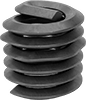 Screw-Locking Helical Threaded Inserts