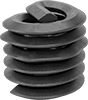 Screw-Locking Helical Threaded Inserts