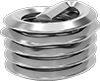 Screw-Locking Helical Threaded Inserts