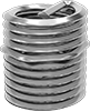 Screw-Locking Helical Threaded Inserts