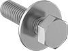 Hex Head Screws with Flat Washer