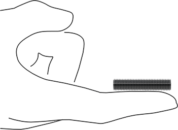 Image of Product. Side1 orientation. Contains SizingReference. High-Strength Steel Threaded Rod, 5/16"-24 Thread Size, 1-1/2" Long.