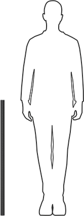 Image of Product. Side1 orientation. Contains SizingReference. High-Strength Steel Threaded Rod, 1-1/2"-6 Thread Size, 3 Feet Long.