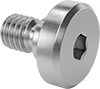 Stainless Steel Low-Profile Hex-Drive Precision Shoulder Screws