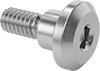 Stainless Steel Low-Profile Hex-Drive Precision Shoulder Screws