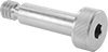 Left-Hand-Thread Stainless Steel Hex-Drive Shoulder Screws