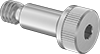 Left-Hand-Thread Stainless Steel Hex-Drive Shoulder Screws