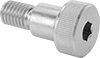 Left-Hand-Thread Stainless Steel Hex-Drive Shoulder Screws