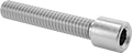 Image of Product. Front orientation. Socket Head Screws. High-Profile Stainless Steel Socket Head Screws.
