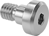 Stainless Steel Low-Profile Hex-Drive Precision Shoulder Screws